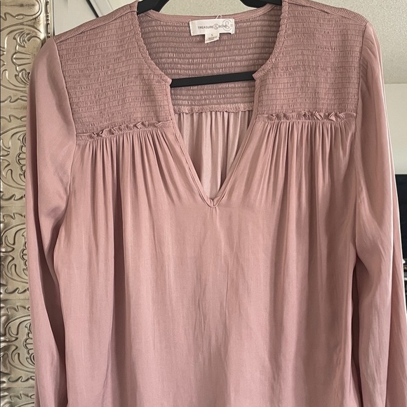 Treasure & Bond Blouse S – Baby Pink, Snag Minor, Excellent Condition - Picture 4 of 14